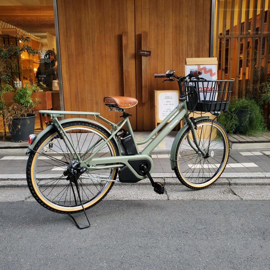電動自転車 26インチ バッテリー 充電器 付き 3変速 茶色 配達可能