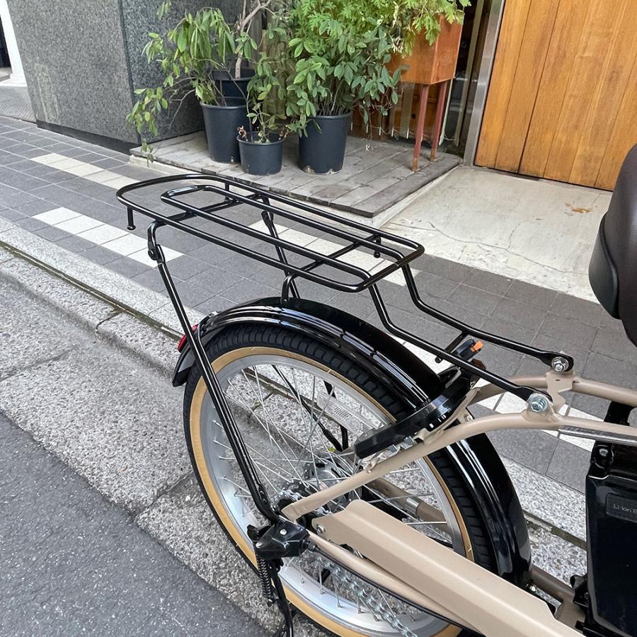 グリッター 耐荷重27KGのクラス27リアキャリア+がっちりスタンドフル