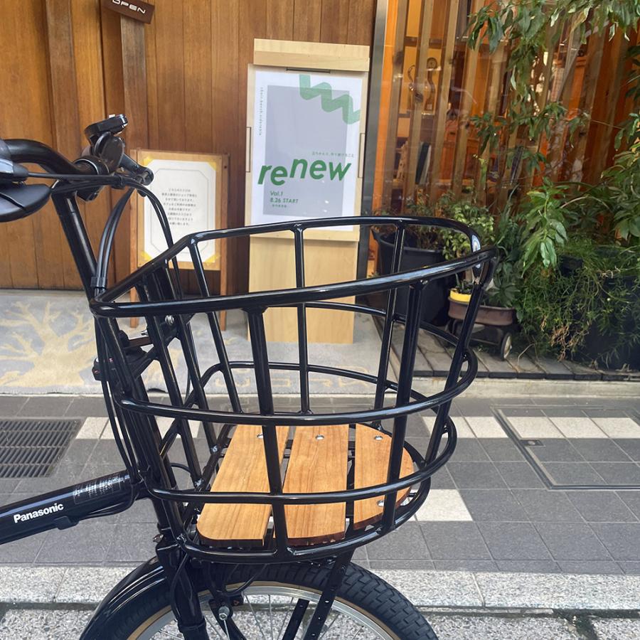 パナソニック電動自転車グリッター付属前カゴ　エコバッグ付き スリムバスケット 公式】グリッター｜電動アシスト自転車｜Panasonic