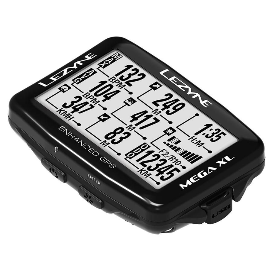 CATEYE MEGA XL GPS(メガXL GPS) 大画面でコンパクト LEZYNE CATEYE MEGA XL GPS(メガXL GPS) 大画面でコンパクト LEZYNE