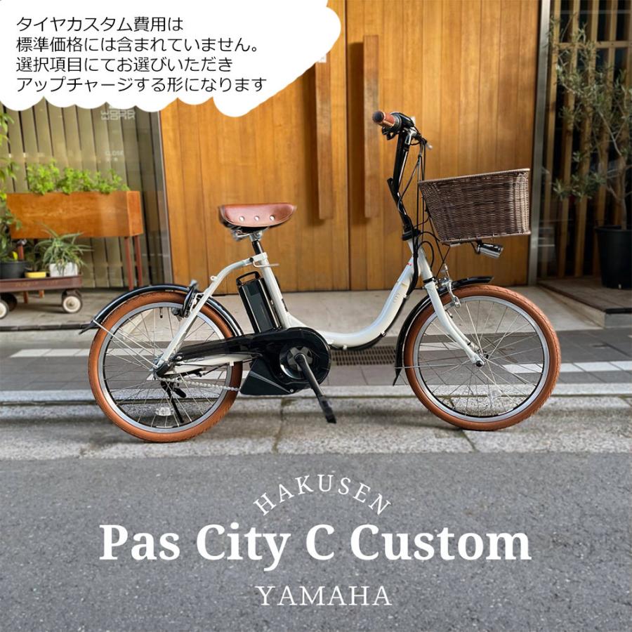 PAS CITY ライトブラウンカスタム+籐風ラタンバスケット搭載 C PAS CITY ライトブラウンカスタム+籐風ラタンバスケット搭載 C