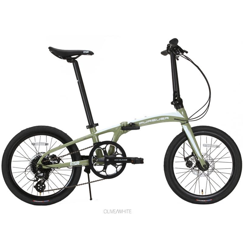 【直接引き渡し限定】ESR　PURSUER　折り畳み自転車（2021年購入） DAHON 限定特価！ PURSUER DISC（パーサーディスク）ESR（イーエス