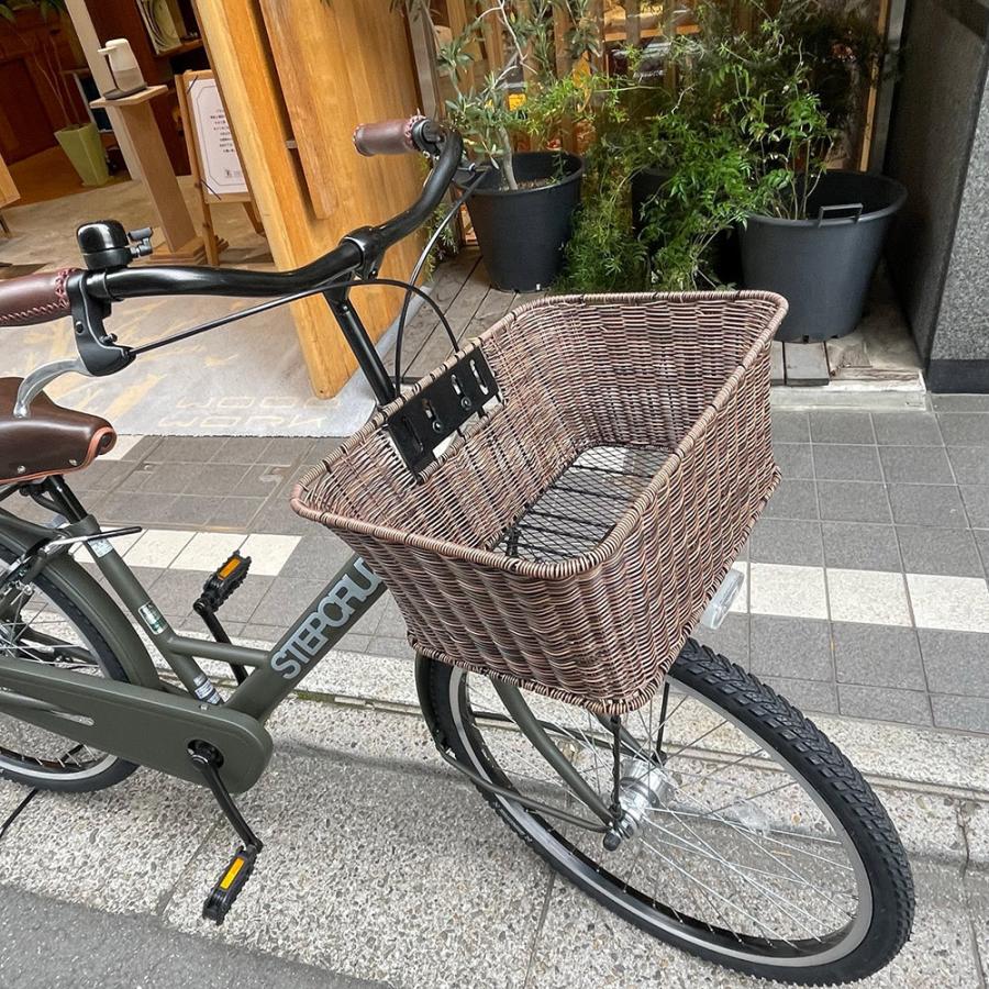 STEPCRUZ 【ラタンバスケット+ダークブラウンカスタム】STEPCRUZ