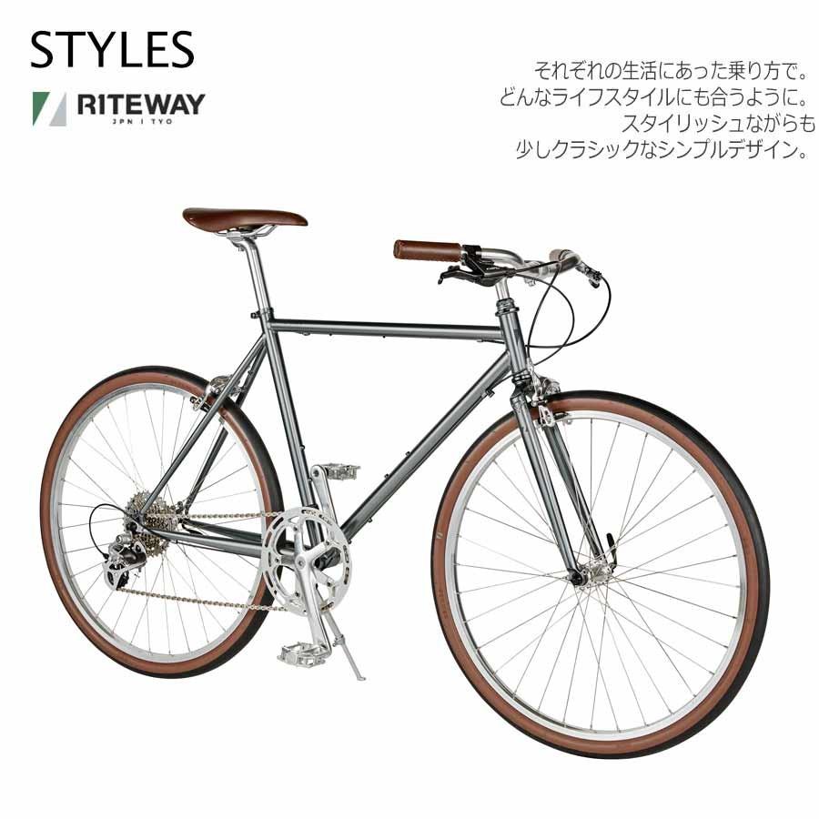 STYLES(スタイルス)　RITEWAY（ライトウェイ）　クロモリクロスバイク　 送料プランB　23区送料2700円（注文後修正）｜ehakusen