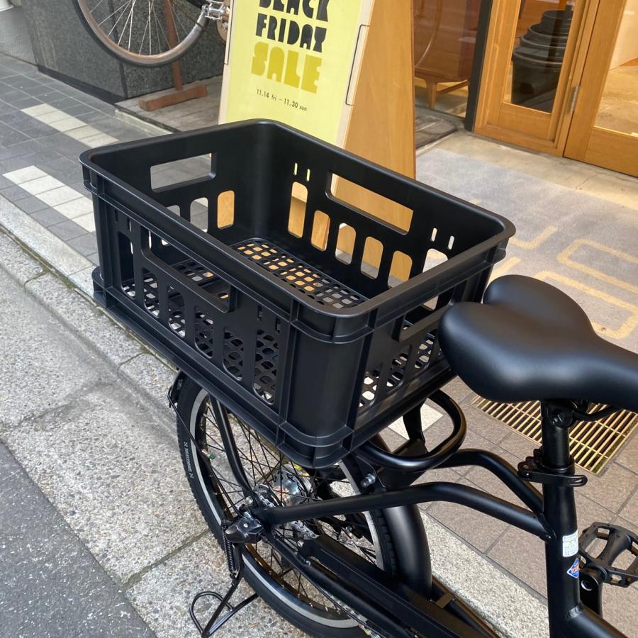 ブリヂストン　トートボックス TOTE BOX　ラージ　つや消し黒 TOTEBOX 特価(11/30 18時まで) スクエアコンテナバスケット TOTE BOX