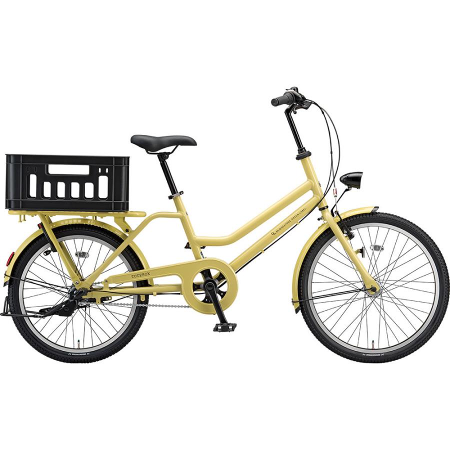 特価中(5/1より値上げ)  リアチャイルドシート/Bobike One maxi搭載フルカスタム TOTE BOX(TXB43T) トートボックス ブリヂストン買物自転車  送料プランAの画像