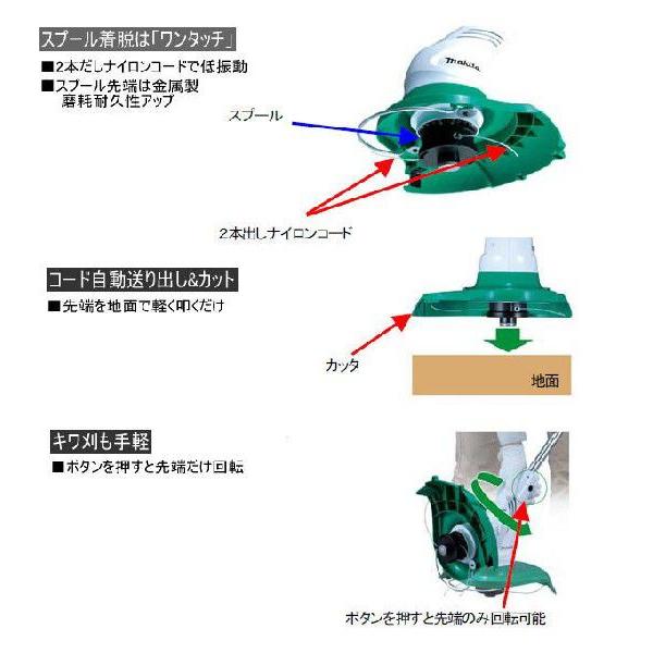 マキタ 送料込□マキタ 電気式草刈機 MUR2500 AC100V ナイロン