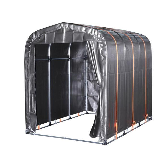 [法人様宛配送は送料無料]■パイプ倉庫　アウトドアオレンジOUTDOOR ORANGE　1坪　SH-6-MSV [0]