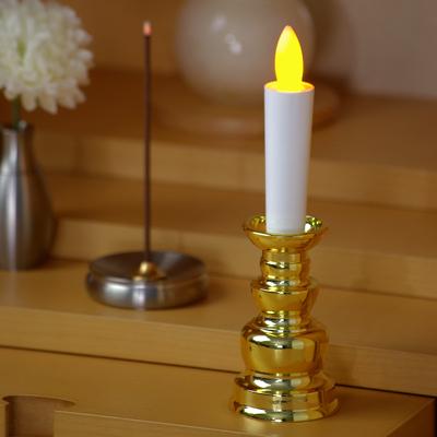 ダイヤローソク　電池式　白　14型 ダイヤローソク電池式白14型