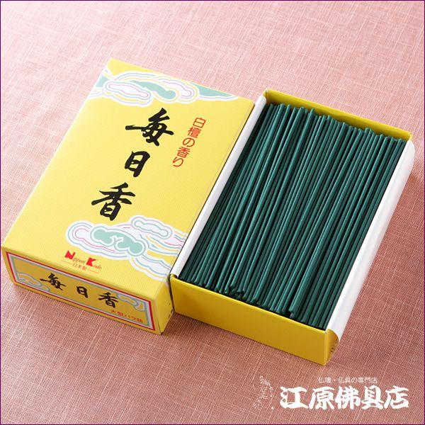 お香 線香 日本香堂 毎日香(大)×6個セット『あすつく対応』 : 仏壇