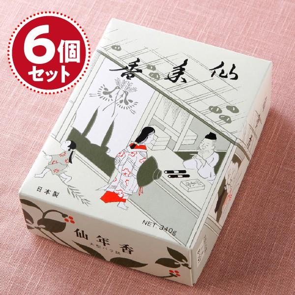 お香 線香 孔官堂 仙年香(大)&times;6個セット『あすつく対応』