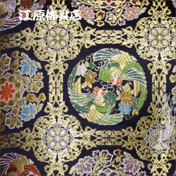 仏前・御前座布団(高級正絹製) ツル草鳳凰華門) : 仏壇・仏具の専門店