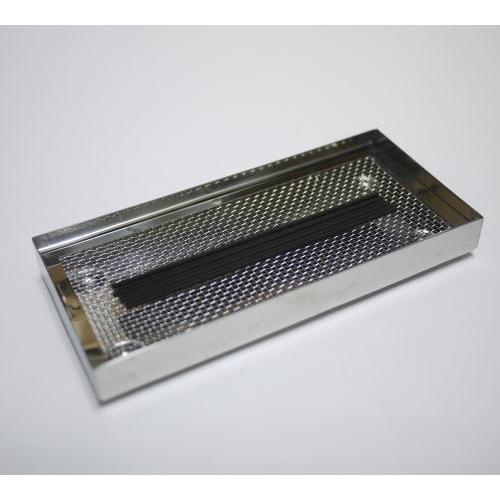 お墓用品 ステンレス 線香皿(網取り外し式)小 : 仏壇・仏具の専門店