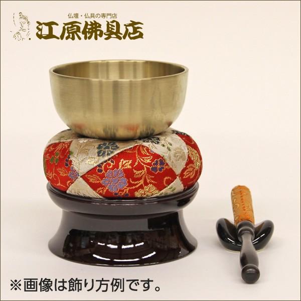 オリン セット 国産仏具【豪華4点おりんセット 響花(きょうか) 水緑ワイン】りん