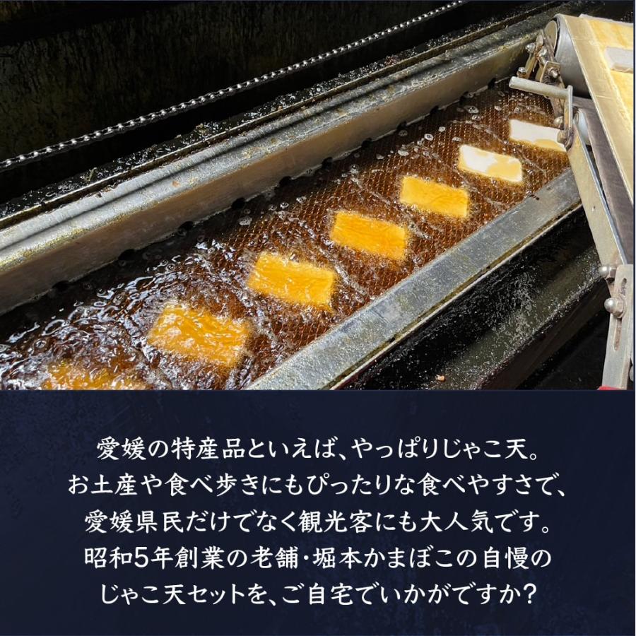 じゃこてん じゃこ天 上じゃこ天 3枚入 4袋セット 送料別途 愛媛県 名産品 堀本かまぼこ 贈答 贈答品｜ehime-giftcenter｜02