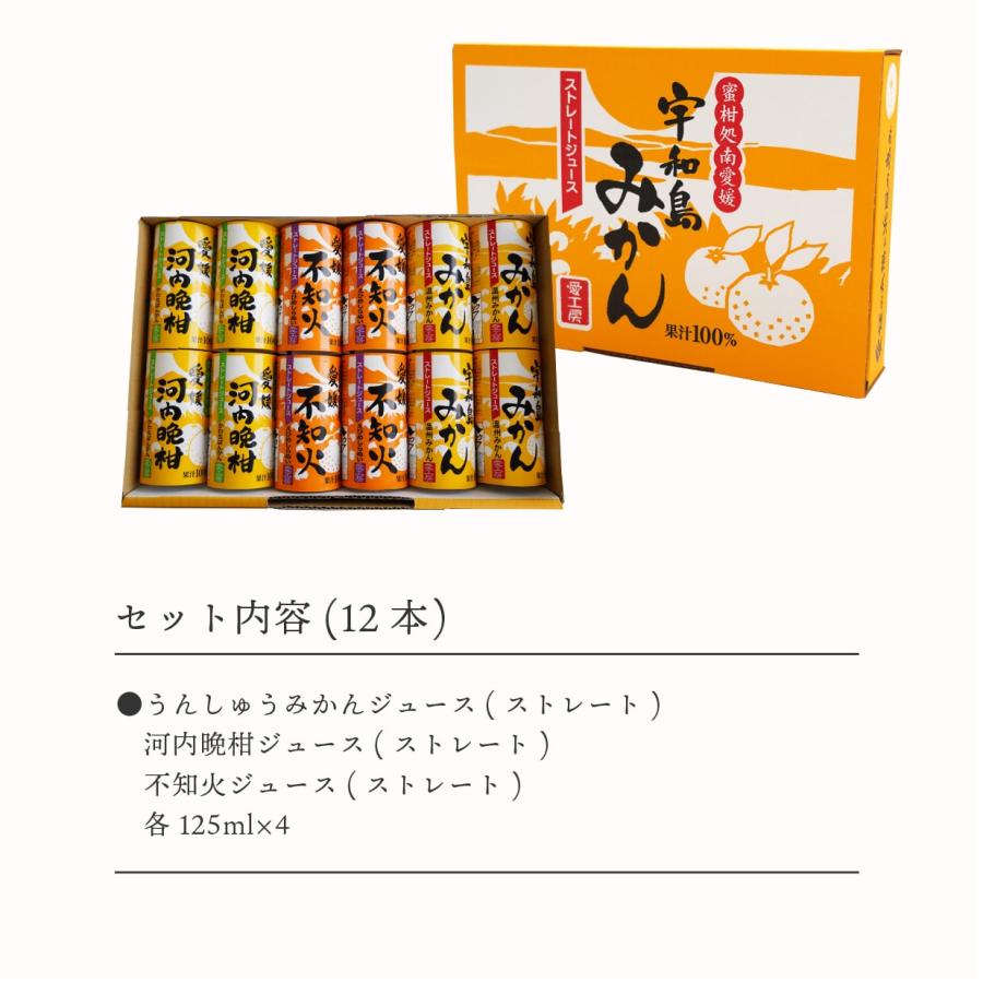愛媛県産柑橘ジュース 飲み比べギフトセット 12本 送料別途 愛媛 愛媛県産柑橘ジュース 飲み比べギフトセット 12本 送料別途 愛媛