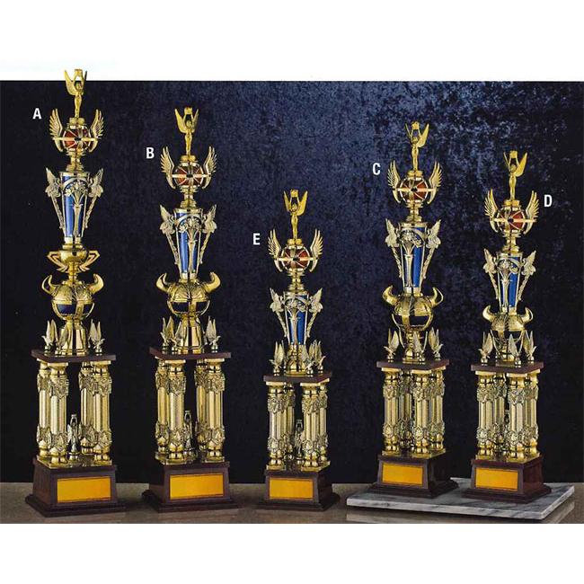 4本柱 トロフィー 2　A609 Bサイズ