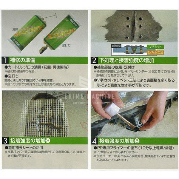 万能接着剤] メグミックス充填用ガン 120283 : エヒメマシン Yahoo