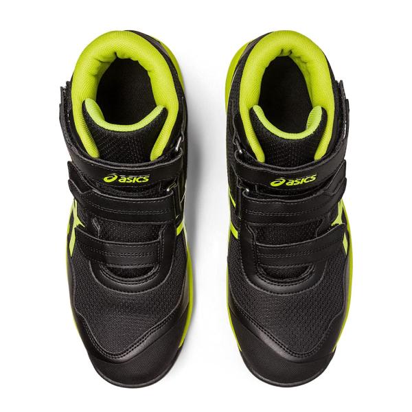 ウィンジョブ [新作] アシックス 安全靴 CP216 ブラック×ネオン