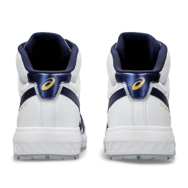 桃*郎様 ASICS 安全靴 ホワイト/ネイビー ウィンジョブ [新作] アシックス 安全靴 CP218 1273A091.101