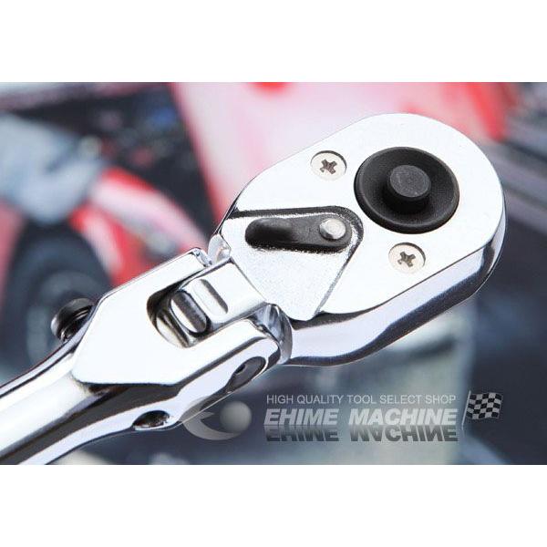 ケンジ Ko-ken コーケン 9.5sq. プッシュボタン式首振りラチェット