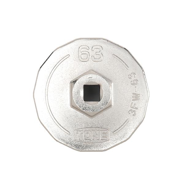 TONE（トネ） オイルフィルターレンチ 14角 外径72mm 全高35mm 差込角