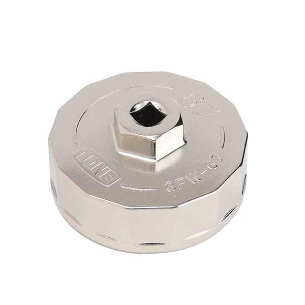 TONE（トネ） オイルフィルターレンチ 14角 外径75mm 全高35mm 差込角