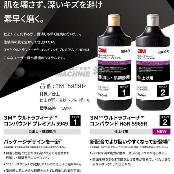 スリーエム 3M ウルトラフィーナコンパウンドHGN(仕上げ用) 5969R