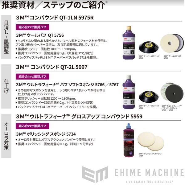 スリーエム 3M 5975R コンパウンド QT-1LN 目消し肌調整用 700ml