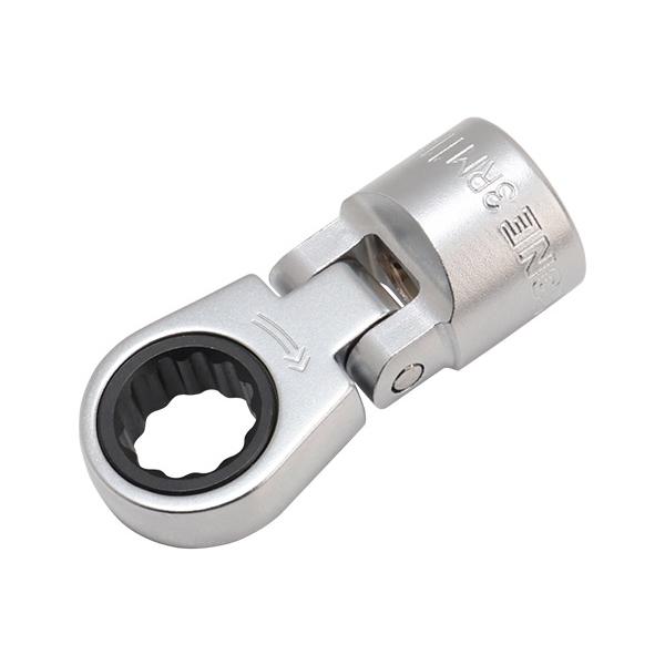 TONE（トネ） フレックスラチェットめがねソケット 対辺寸法11mm 差込