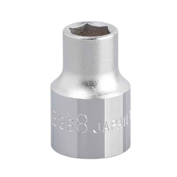 TONE（トネ） ソケット(6角) 対辺寸法8mm 全長26mm (3S-08