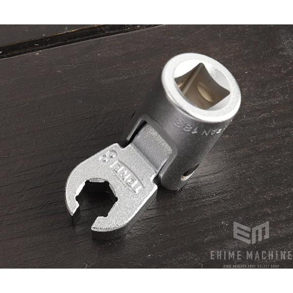 TONE（トネ） フレックスクロウフットレンチ 8mm (3SCF-08F)(4953488203684) トネ【ネコポス対応】 : エヒメ ...