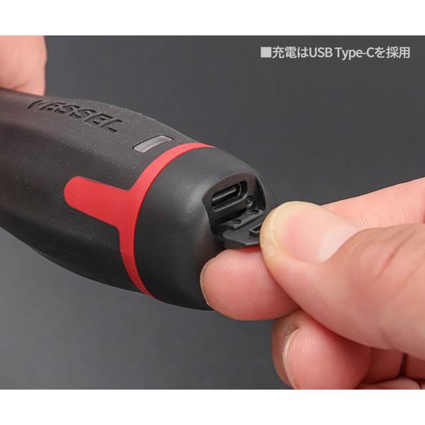 VESSEL（ベッセル） VESSEL No.400ER3 電動スリムラチェット 電動x