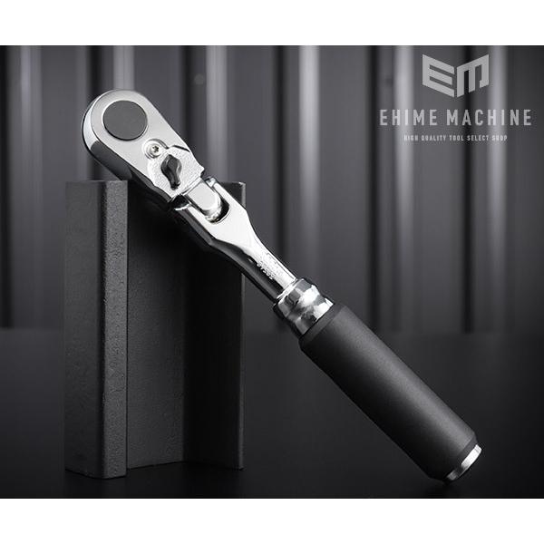 Ko-ken（コーケン） Z-EAL 9.5sq. 首振りラチェットハンドル 全長178mm