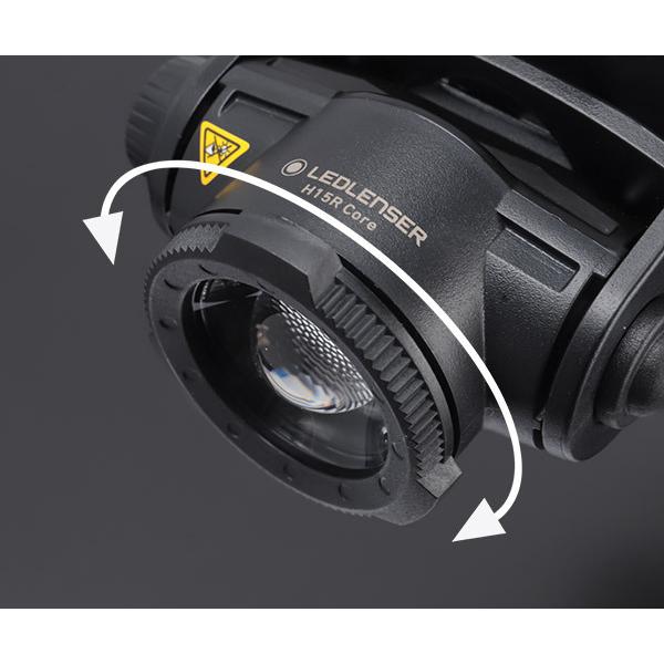 LEDLENSER H15R Core LEDヘッドライト 2500lm 502123 レッド LEDLENSER H15R Core LEDヘッドライト 2500lm 502123 レッド