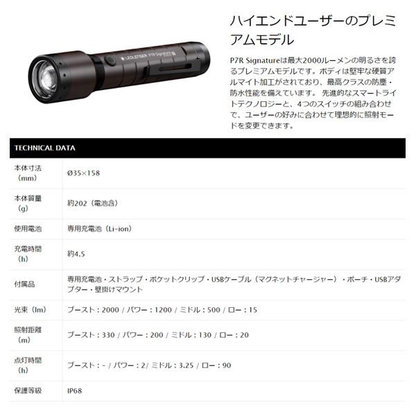 LEDLENSER（レッドレンザー） LEDLENSER Light P7R Signature LED