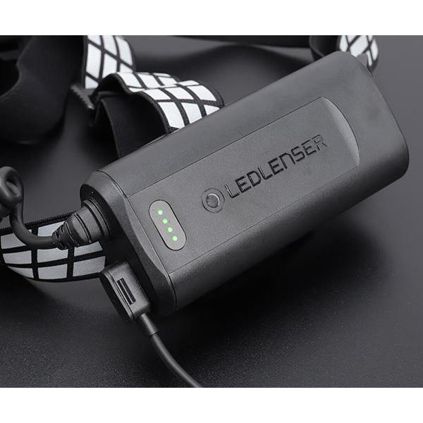 LEDLENSER ハイエンド充電式LEDヘッドライト H19R Signature 502198