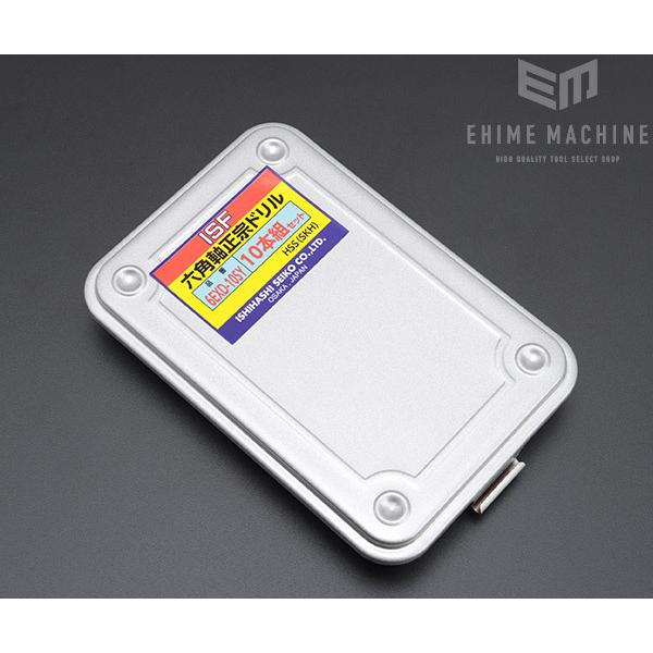 イシハシ精工 六角軸正宗ドリル10本組セット 6EXD-10SY : エヒメマシン 