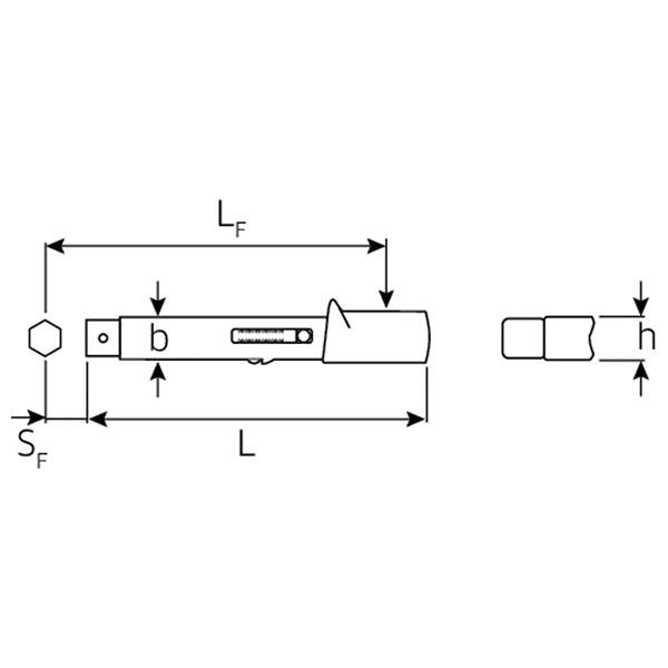 STAHLWILLE（スタビレー） 日本正規品 トルクレンチ(4-20NM) (730 