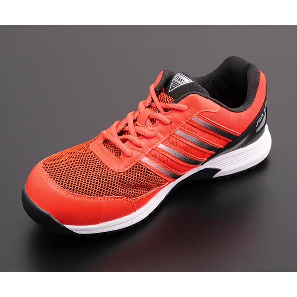 ジーベック（XEBEC） プロスニーカー 85132-82 オレンジ 25.5cm 安全靴