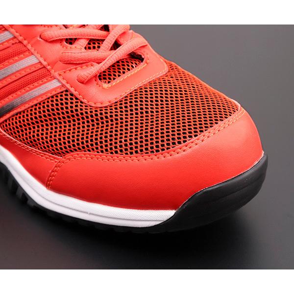 ジーベック（XEBEC） プロスニーカー 85132-82 オレンジ 25.5cm 安全靴