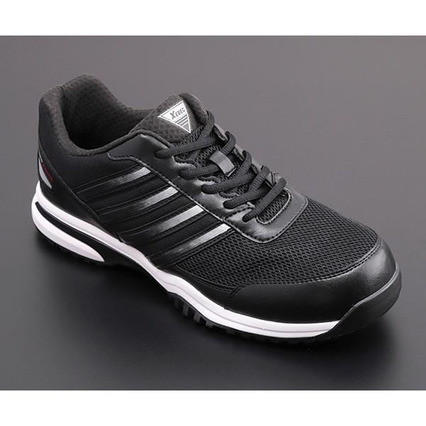 ジーベック　85132 セフティシューズ 280 ブラック　85132-90-280 ジーベック（XEBEC） プロスニーカー 85132-90 ブラック 28.0cm 安全靴