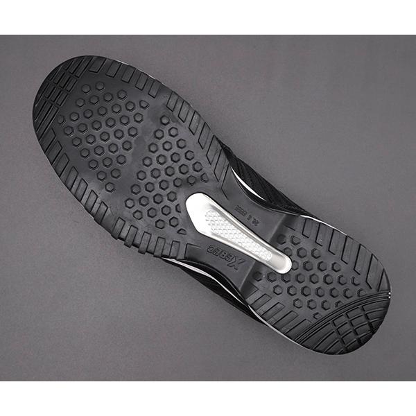 ジーベック（XEBEC） プロスニーカー 85132-90 ブラック 28.0cm 安全靴