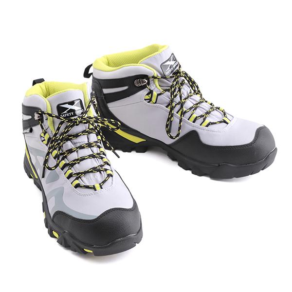 ジーベック（XEBEC） プロスニーカー 85143-20 グレー 25.5cm 安全靴