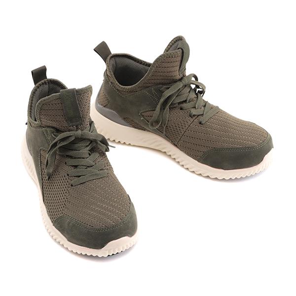 ジーベック（XEBEC） プロスニーカー 85145-60 グリーン 25.5cm 安全靴