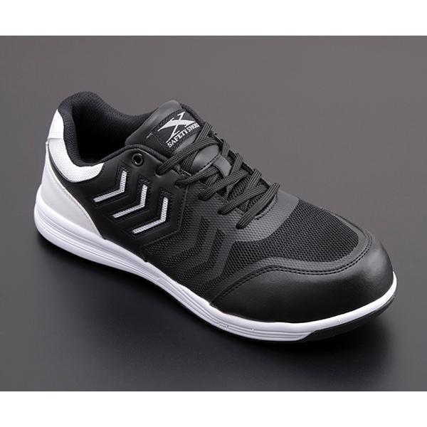 ジーベック（XEBEC） プロスニーカー 85148-90 ブラック 25.0cm 安全靴