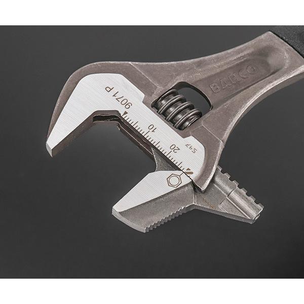 BAHCO（バーコ） 日本正規品 パイプレンチ兼用モンキーレンチ 最大口