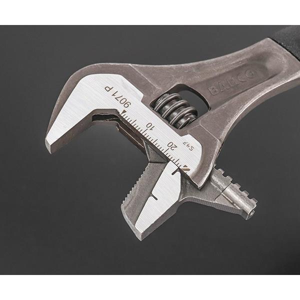 BAHCO（バーコ） 日本正規品 パイプレンチ兼用モンキーレンチ 最大口