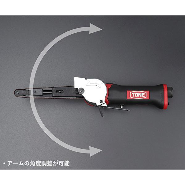 TONE（トネ） エアベルトサンダー 10×330mm ホース取付口Rc1/4 (ABS10 