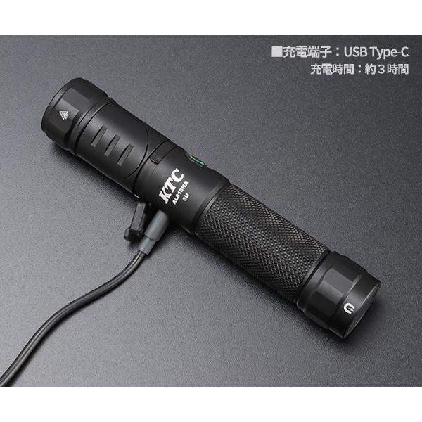 KTC 充電式LEDフレキシブルライト ハンドライトタイプ (AL816HA